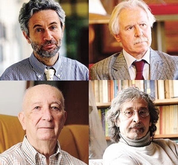 I Giovannini d’oro del 2014:  Roberto Mauri, Giuseppe Beretta, Riccardo Galbiati e Carlo Vittone