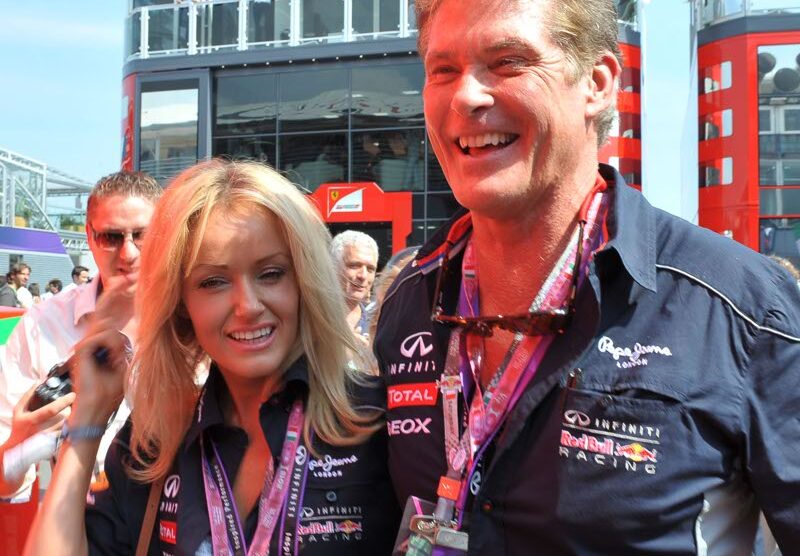 David Hasselhoff ospite a Monza lo scorso settembre a Monza per il Gp