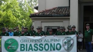 Anche Biassono ha il suo gruppo di penne nere.