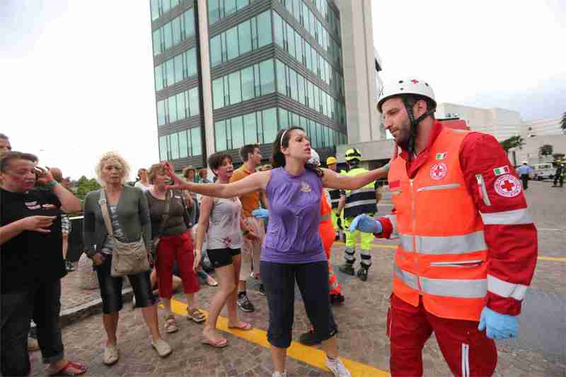 Un momento della manifestazione