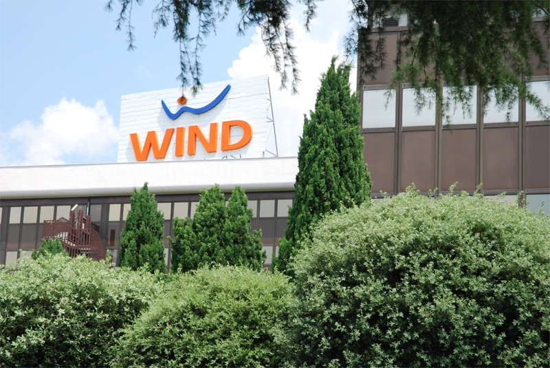 Una delle sedi di Wind