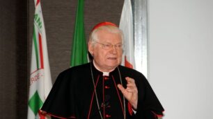 L’arcivescovo di Milano  cardinal Angelo Scola