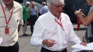 Bernie Ecclestone a Monza