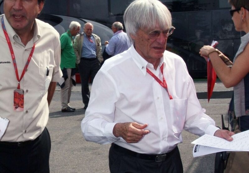 Bernie Ecclestone a Monza