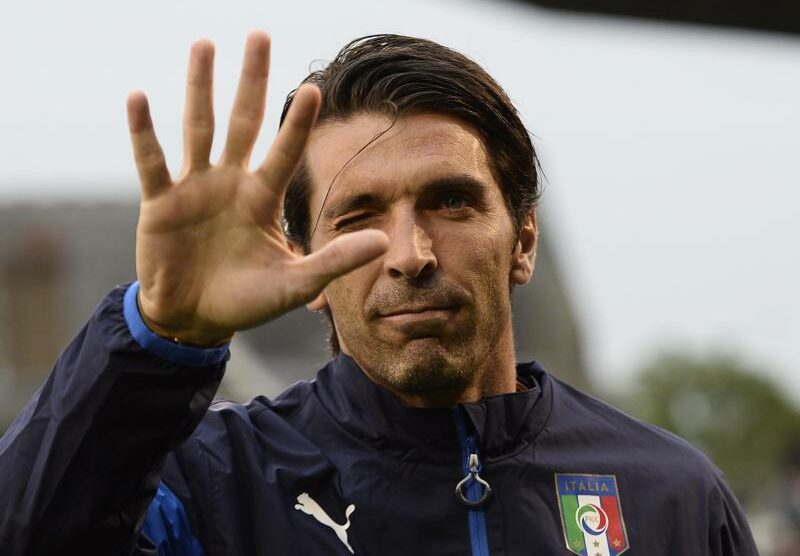 Gianluigi Buffon, portiere degli Azzurri