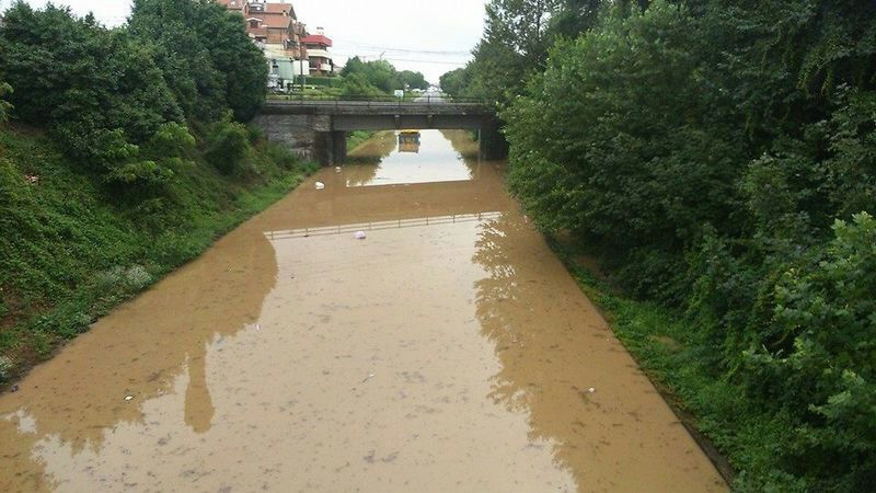 La Saronno-Monza allagata