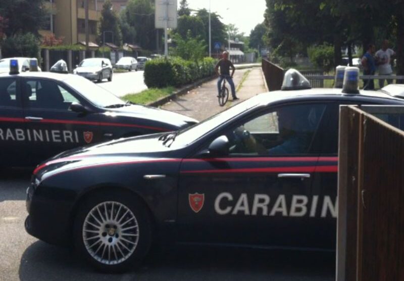 I carabinieri in via Marsala