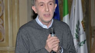 Il sindaco di Vimercate Paolo Brambilla