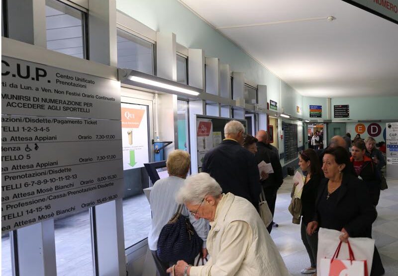 Il cup dell’ospedale San Gerardo