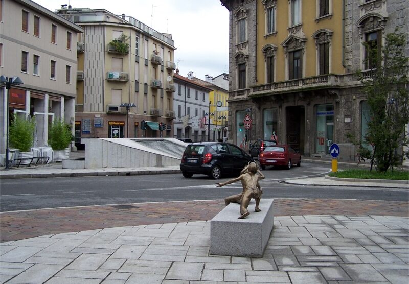 Piazza Roma a Seregno