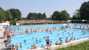 Le piscine del centro sportivo Trabattoni alla Porada