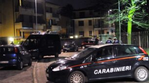 I carabinieri sul luogo dell’omicidio