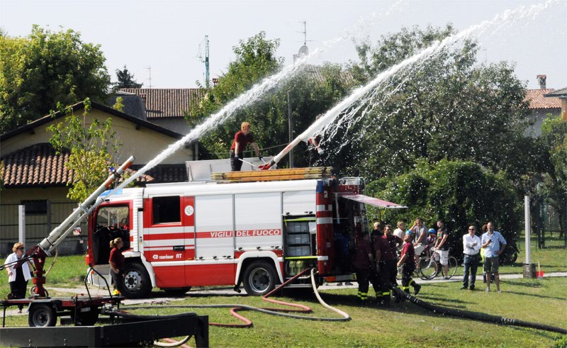 Intervento dei vigili del fuoco (repertorio)