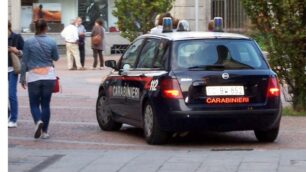 I carabinieri impegnati in un controllo