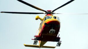 Elicottero dei vigili del fuoco