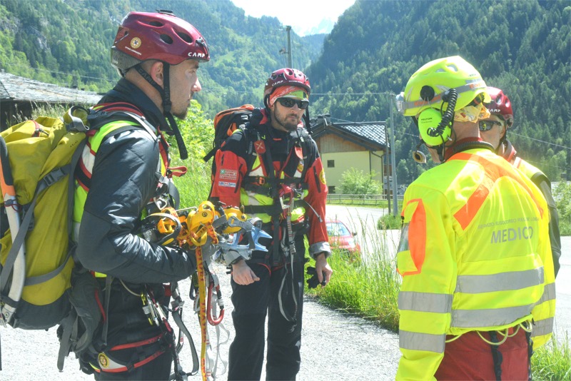 Il soccorso alpino bergamasco