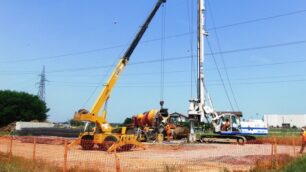 Il cantiere di Pedemontana a Lentate sul Seveso