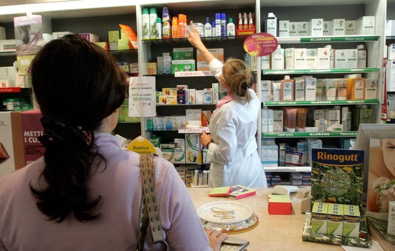 L’interno di una farmacia