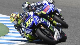 Valentino Rossi e Jorge Lorenzo