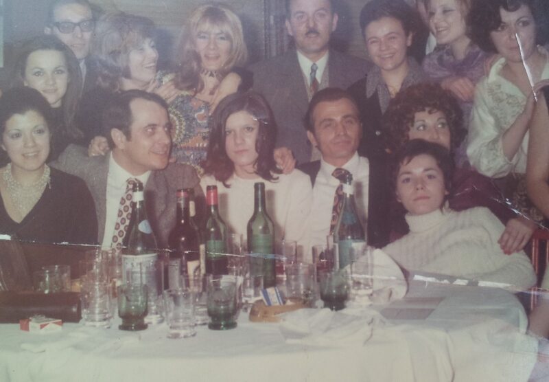 Una serata degli anni Settanta in occasione del premio per le commesse dell’Upim di Monza