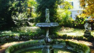Il giardino di villa Tornaghi a Monza