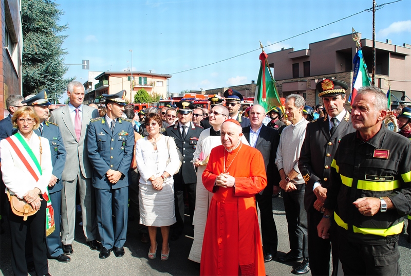 Il cardinale Dionigi Tettamanzi a Lissone