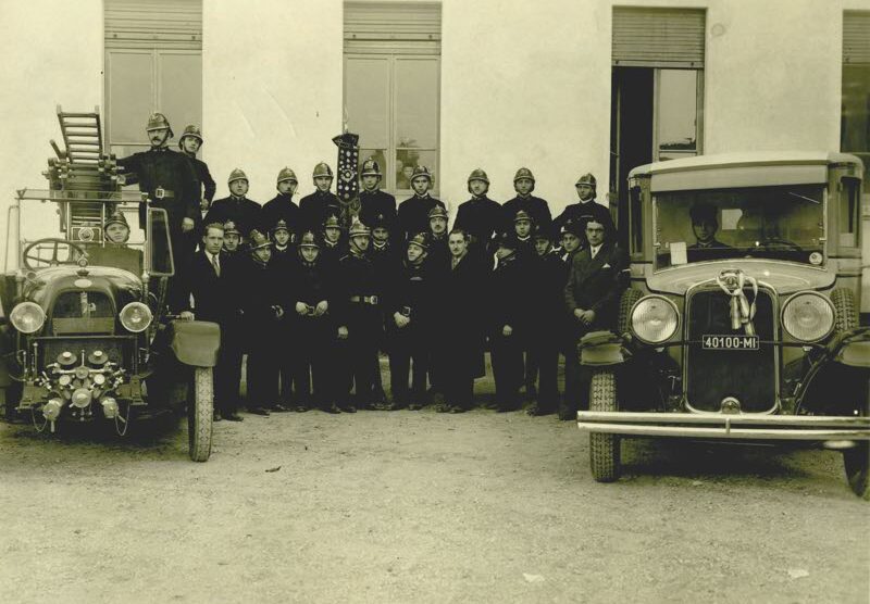 Lissone - I vigili del fuoco di Lissone nel 1930