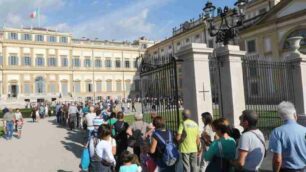 Monza: coda per le visite alla Villa reale
