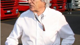 Bernie Ecclestone a Monza per il Gp