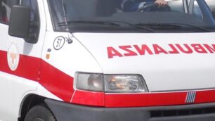 Una ambulanza della Croce rossa