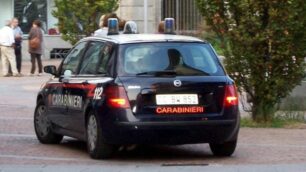 Seregno - L'auto con il marocchino fermato in piazza Concordia