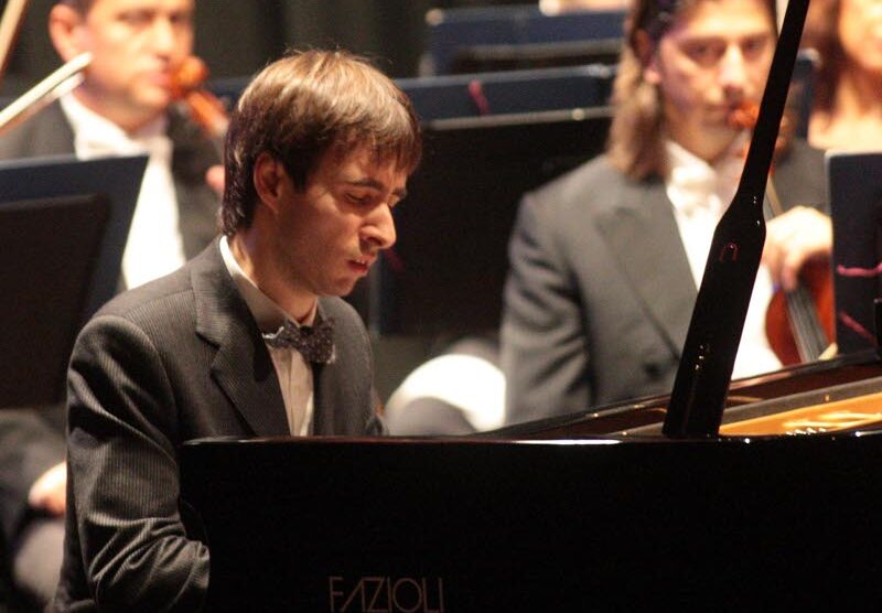 Scipione Sangiovanni, il vincitore dell’edizione 2012 del concorso pianistico inernazionale Rina Sala Gallo a Monza