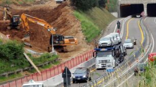 I lavori di Pedemontana lungo la Milano-Meda