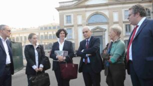 Monza, il sottosegretario ai Beni culturali in visita alla Villa reale