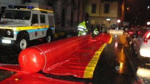 Bomba d’acqua sulla Brianza:   il giorno della paura per la piena del Lambro