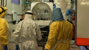 Uomo contagiato da ebola a Vimercate,  ma è una simulazione a sorpresa