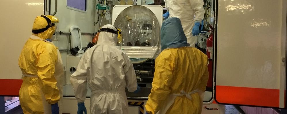 Uomo contagiato da ebola a Vimercate,  ma è una simulazione a sorpresa