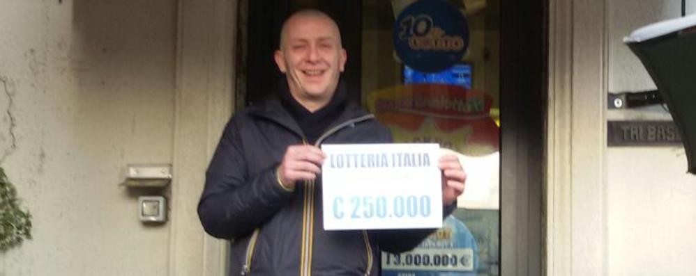 Lotteria Italia, venduto al “Tri basei” di Muggiò il biglietto da 250.000 euro