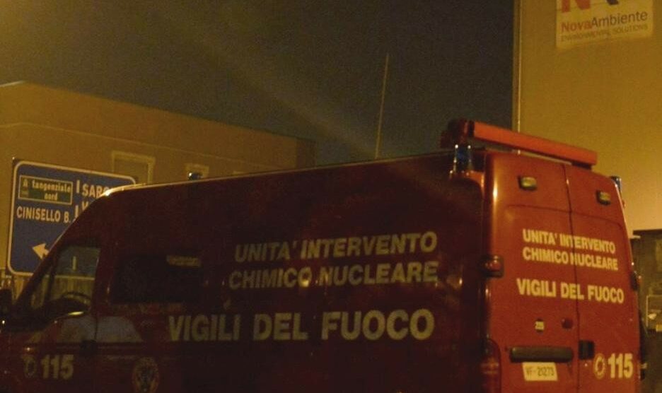 Nuovo allarme odori a Nova Milanese: vigili del fuoco alla Nova Ambiente