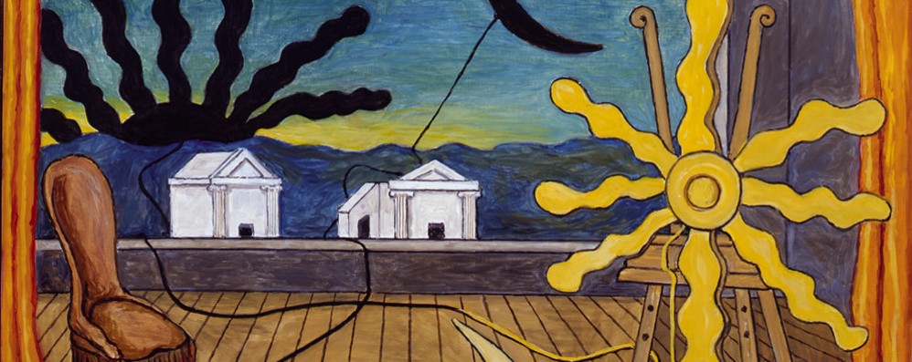 Raccontare l’arte di Giorgio de Chirico: “Sole sul cavalletto”