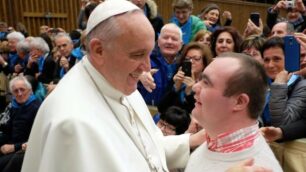 Bruno, disabile, invita Papa Francesco
a Cesano: a mangiare le lasagne