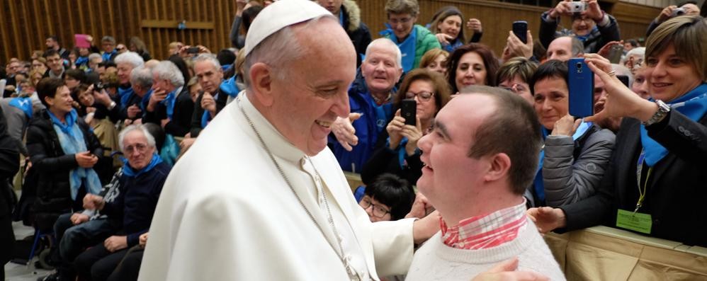 Bruno, disabile, invita Papa Francesco
a Cesano: a mangiare le lasagne