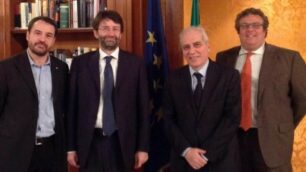 Il sindaco di Monza dal ministro Franceschini: impegno per il Teatrino e il Forum Unesco