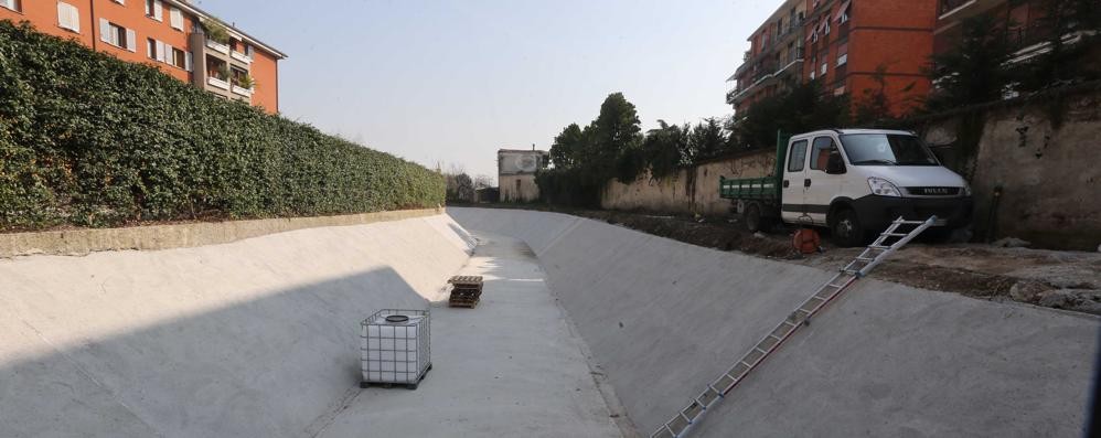 Lavori di riqualificazione finiti a Monza: il canale Villoresi aspetta solo l’acqua