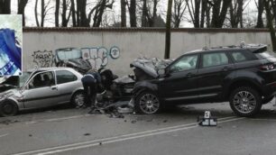 Monza, l’incidente di viale Brianza: due indagati e un video con la dinamica