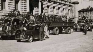 Monza, partigiani il 25 aprile 1945
