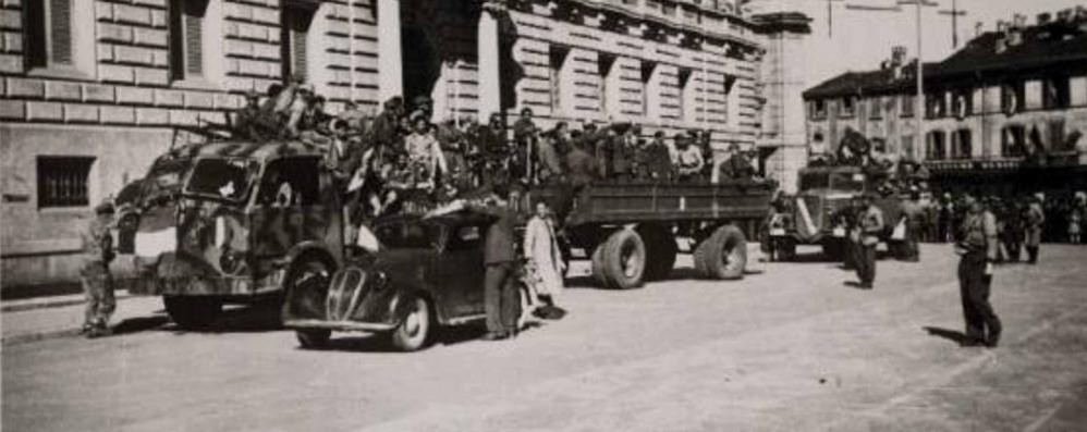 Monza, partigiani il 25 aprile 1945