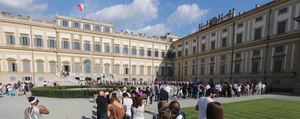 La Villa reale dopo la riapertura