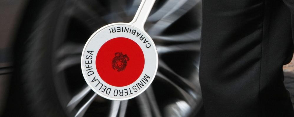L’uomo è stato fermato dai carabinieri