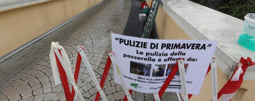 Le Pulizie di primavera a Monza: un intervento della prima edizione, nel 2013